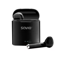 Savio TWS-02 Bluetooth Headset Black
