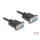 DeLock RS-232 Cable Serial D-Sub9 female to female with narrow plug housing 2m Black