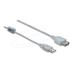   DeLock Extension cable USB 2.0 Type-A male to USB 2.0 Type-A female 3m Transparent