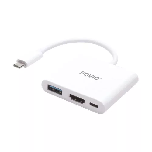 Savio AK-48 Multiport Adapter White