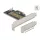 DeLock PCI Express x4 Card to 1xInternal NVMe M.2 Key M 80 mm LP
