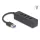DeLock 4-portos USB3.0 HUB Black