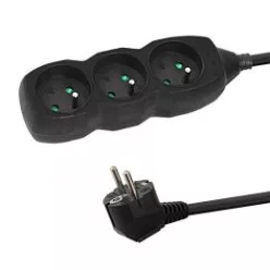 Esperanza Hálózati Elosztó 3DIN 1,5m Black