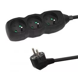 Esperanza Hálózati Elosztó 3DIN 1,5m Black