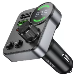 Hoco E86 Alegria Bluetooth FM-transmitter Black