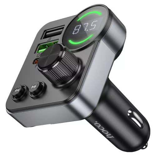 Hoco E86 Alegria Bluetooth FM-transmitter Black