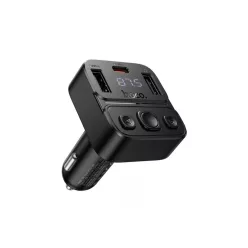 Hoco E87 Delta Bluetooth FM-transmitter Black