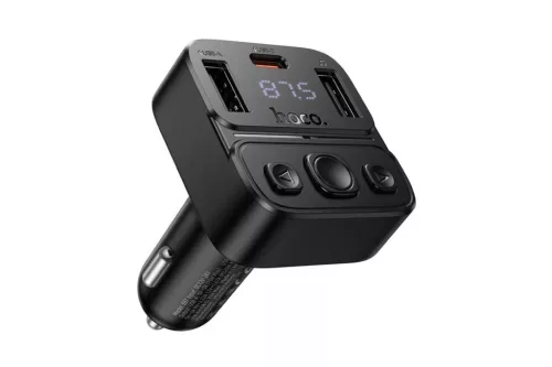 Hoco E87 Delta Bluetooth FM-transmitter Black