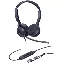 Yealink UH42 SE Dual Teams USB-C/A Headset Black