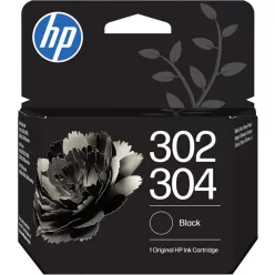 HP 302/304 Black tintapatron