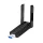 Logilink WL0250 Wi-Fi 6E 5.8 GHz USB adapter Black