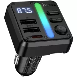 Hoco E89 Bluetooth FM-transmitter Black