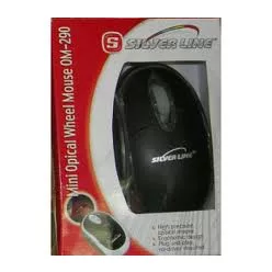 Silverline OM-290 Vezetékes egér Black
