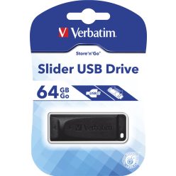 Verbatim 64GB Slider Black