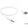 DeLock Cable USB-A male > Stereo jack 3.5 mm male 4 pin IPod Shuffle 1m White