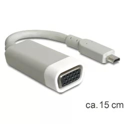 DeLock Adapter HDMI Micro-D male > VGA female