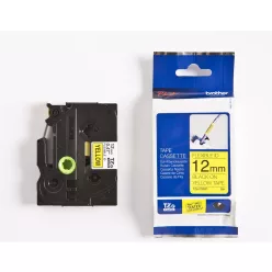   Brother TZE-FX631 laminált P-touch flexibilis szalag (12mm) Black on Yellow - 8m