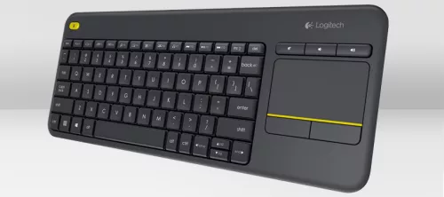 Logitech K400 Plus Wireless Touch Keyboard Black HU