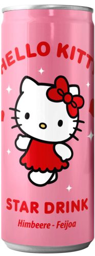 Hello Kitty  málna-feijoa szénsavas üdítőital  250 ml