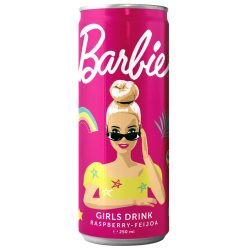 Barbie  málna-feijoa szénsavas üdítőital  250 ml