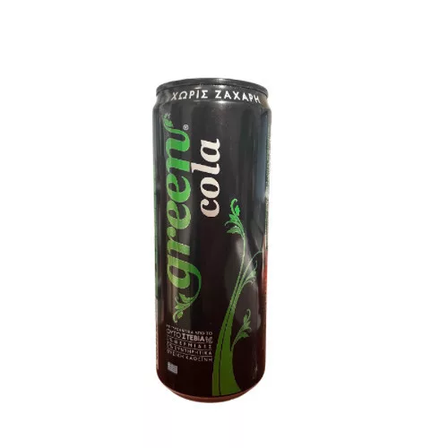GREEN Cola 0% NO CAFFEINE - dobozos 330ml