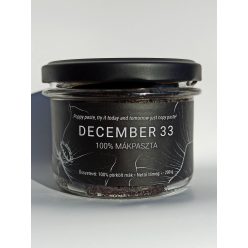 December 33 mákpaszta fehér 100%  200 g