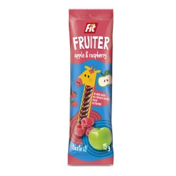 Fit fruiter alma+málna gyümölcszselé 15 g