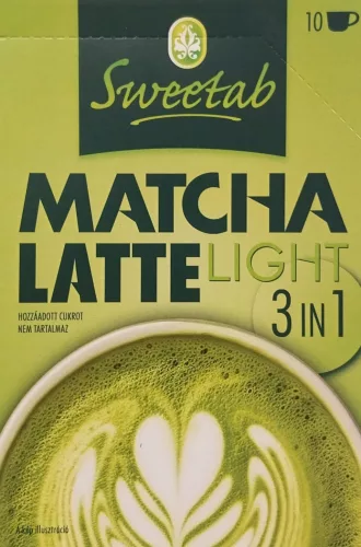 Sweetab matcha latte light 3 in1 10db 170 g