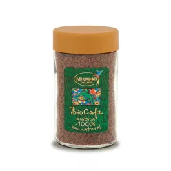 Mirador bio 100% arabica instant kávé 100 g
