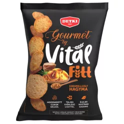   Detki gourmet vitál fitt teljes kiőrlésű kréker karamellizált hagymás 100 g