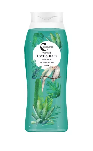 Charlotte tusfürdő love & rain 750 ml