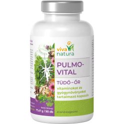   Viva natura pulmo-vital tüdő-őr és gyógynövényeket tartalmazó étrend-kiegészítő kapszula 90 db