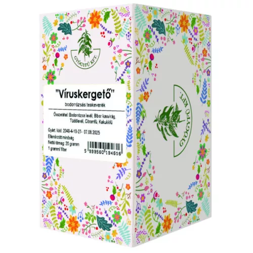 Boszy víruskergető bodorrózsás teakeverék filteres 20x1g 20 g