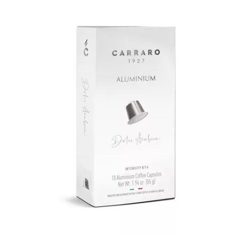 Carraro dolci arabica kávékapszula nespresso kompatibilis 10 db