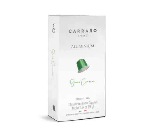 Carraro gran crema kávékapszula nespresso kompatibilis 10 db
