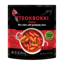   O'Food original tteokbokki-pikáns gochujang szósszal 260 g