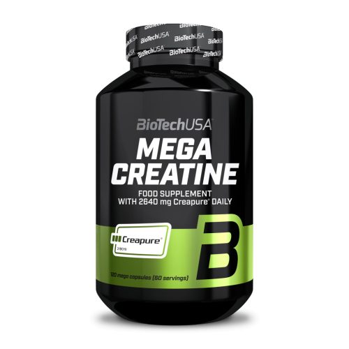 Biotech mega creatine kapszula 120 db