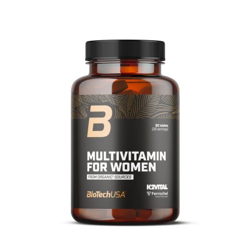 Biotech multivitamin for women from organic sources tabletta 60 db