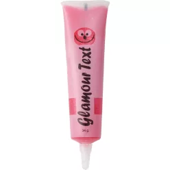 Tasty Me gluténmentes csillogó géles dekortoll pink 34 g