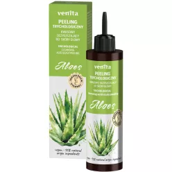   Venita trichológiás hajgyógyászati savas hámlasztó peeling fejbőrre aha-savval és aloe vera kivonattal 100 ml