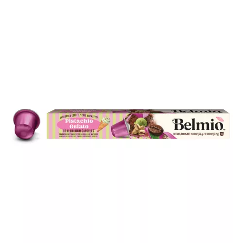 Belmio kávékapszula pistachio gelato nespresso kompatibilis 10 db