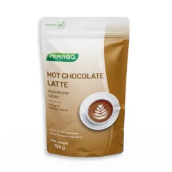 Nutriqa bio koffeinmentes vegán gomba-kakaó latte 125 g