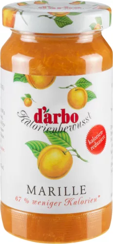 Darbo kalóriacsökkentett sárgabarack lekvár 220 g