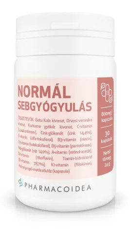 Pharmacoidea normál sebgyógyulás kapszula 30 db