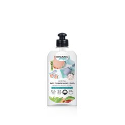   Organic People mosogatószer babaedényekhez bio zöld teával és őszibarackkal 350 ml