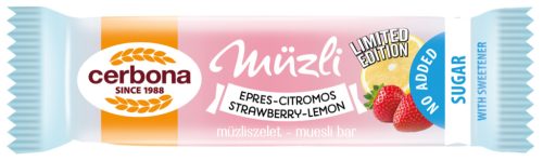 Cerbona szelet epres citromos 20 g