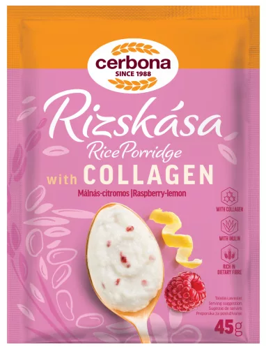 Cerbona rizskása málnás-citromos kollagénnel 45 g