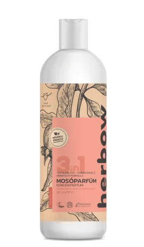 Herbow 3in1 mosóparfüm öblítő és kondicionáló koncentrátum légy boldog! 1000 ml