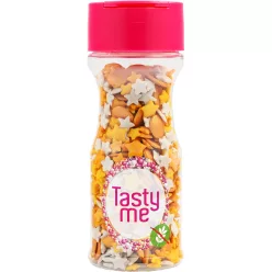   Tasty Me gluténmentes cukor tortadekor mix arany-ezüst 50 g