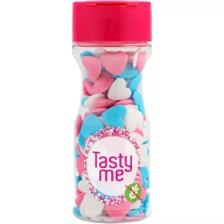 Tasty Me gluténmentes cukor tortadekor mix szívek 50 g